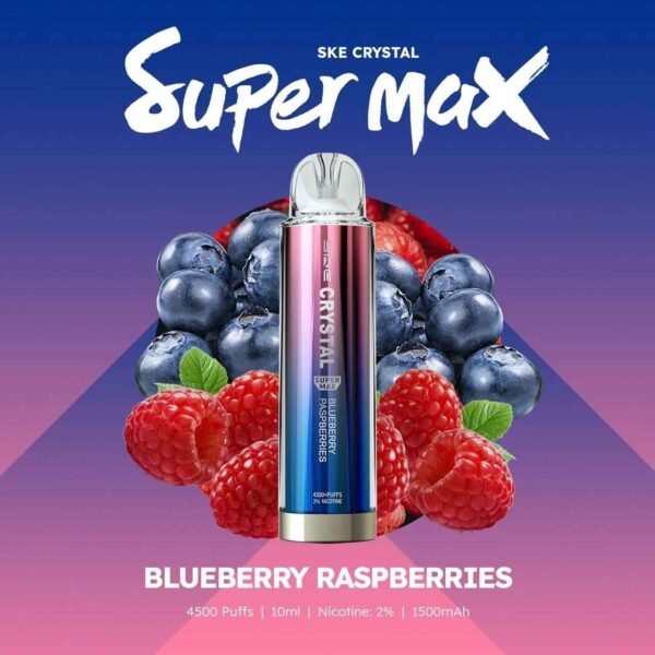 SKE Crystal Super Max 4500 Puffs