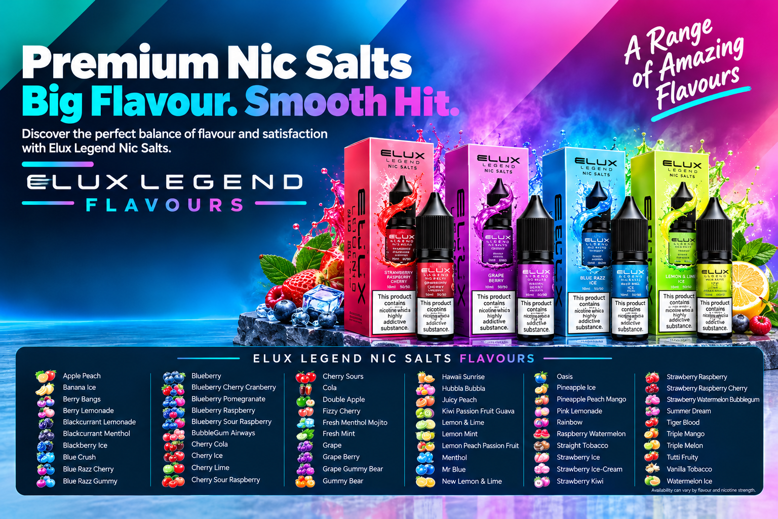 Elux Legend Nic Salts