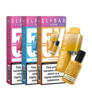 Elfbar Af5000 Refillable Vape Kit 5000 Puffs - VAPEDADDY