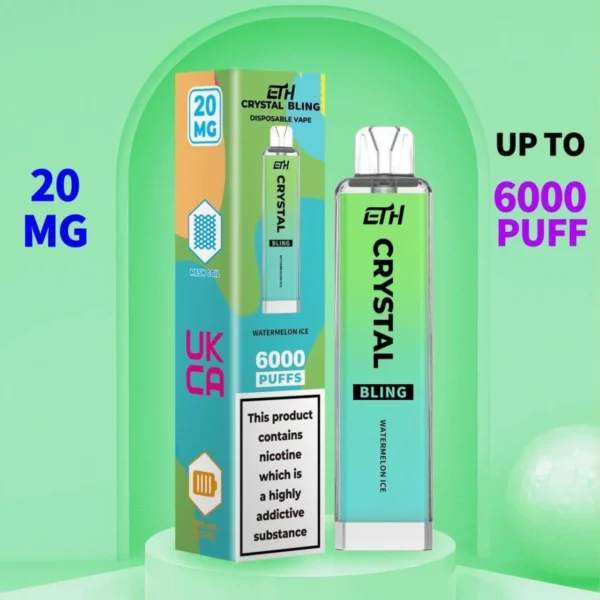 CRYSTAL VAPE 6000 PUFFS