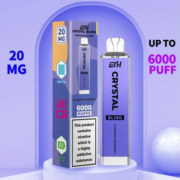 CRYSTAL VAPE 6000 PUFFS