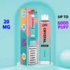 CRYSTAL VAPE 6000 PUFFS