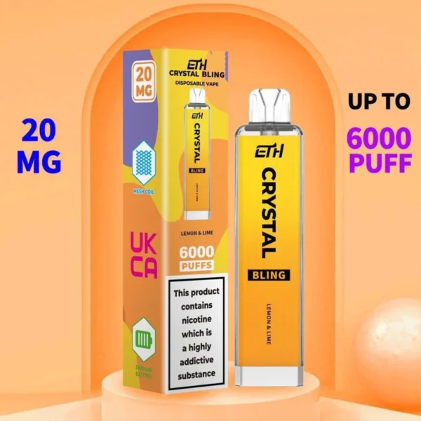 CRYSTAL VAPE 6000 PUFFS
