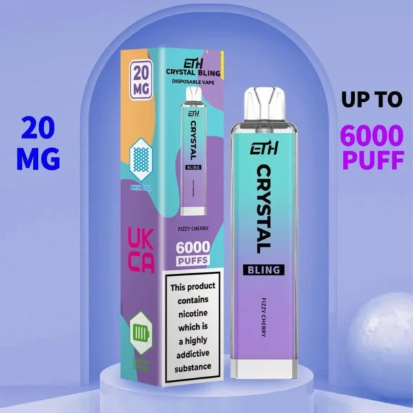 CRYSTAL VAPE 6000 PUFFS