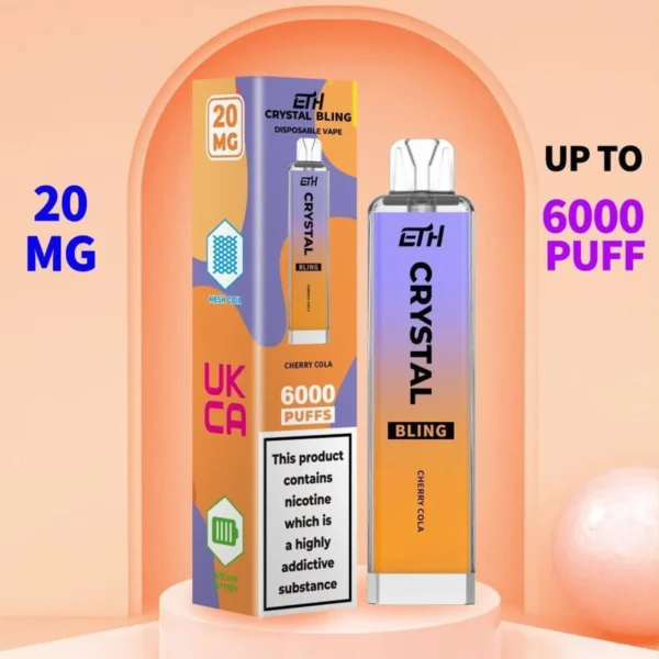 CRYSTAL VAPE 6000 PUFFS