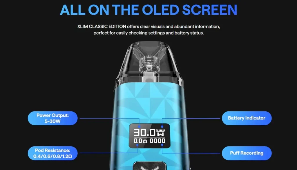 Oxva Xlim Classic Edition Pod Vape Kit