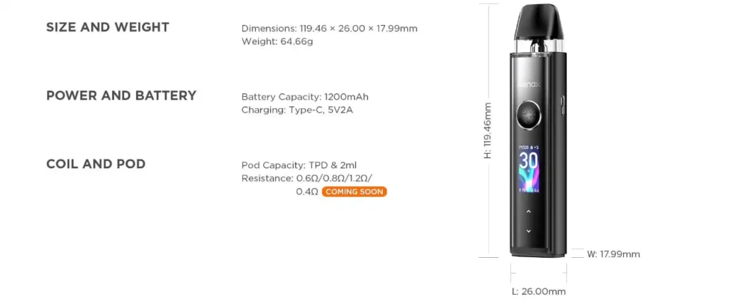  Geekvape Wenax Q Pro Pod Vape Kit