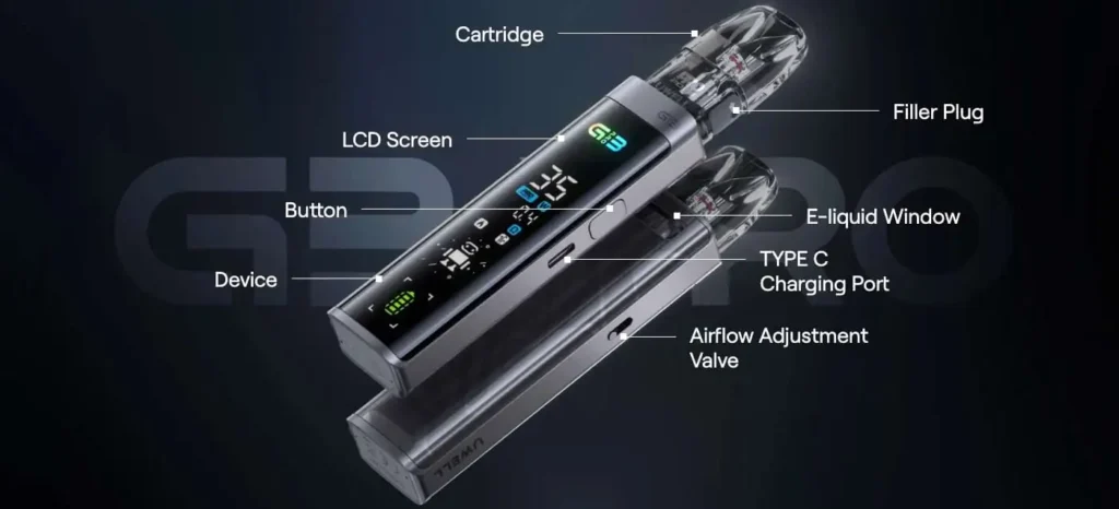  Uwell Caliburn G3 Pro vape kit