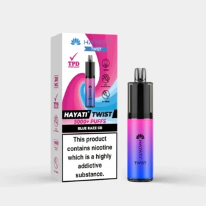 Hayati Twist Blue Razz GB With Box