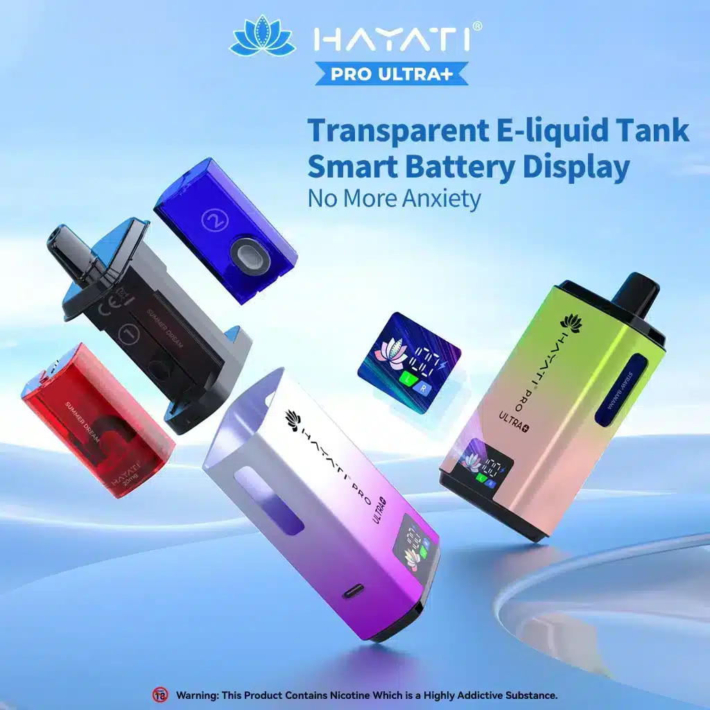 Hayati Pro Ultra Plus Prefilled Pod Kit