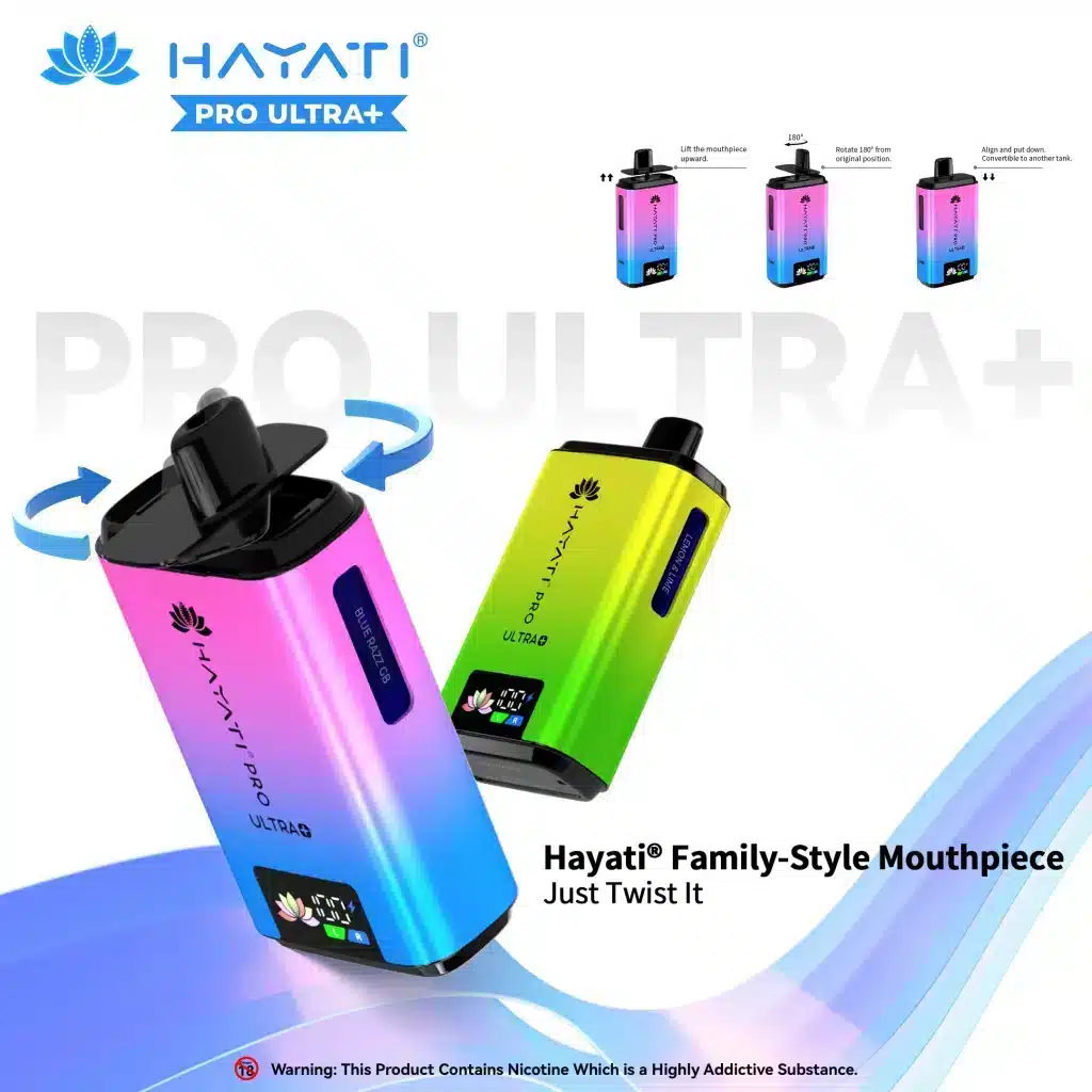 Hayati Pro Ultra Plus Prefilled Pod Kit