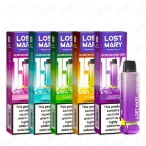 Lost Mary Nera Full view Prefilled Pod