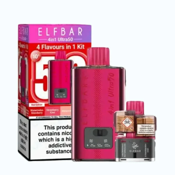 Elf Bar 4in1 Ultra 50K Puffs Prefilled Pod Kit