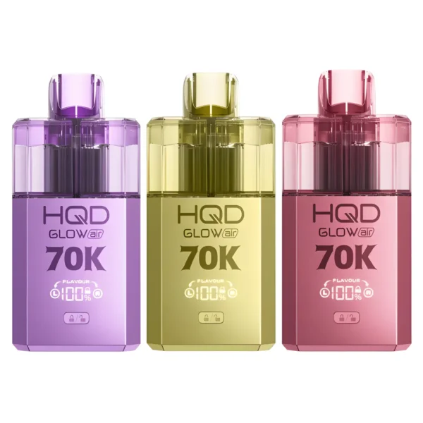 HQD Glow Air 70K Puffs Prefilled Pod Kit