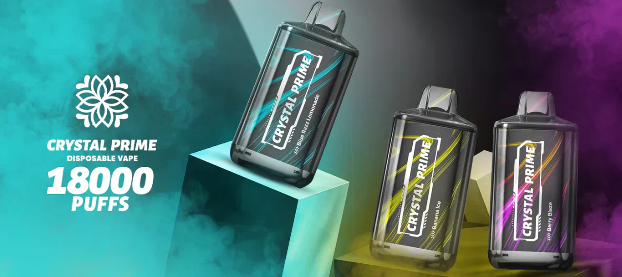 Crystal Prime Deluxe 18000 Box of 10 disposable vape